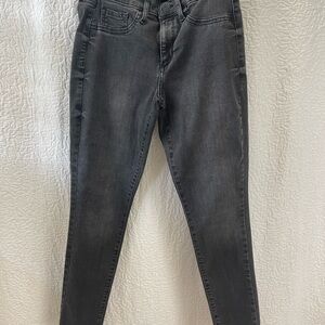 GAP Women's Charcoal Skinny Jeans